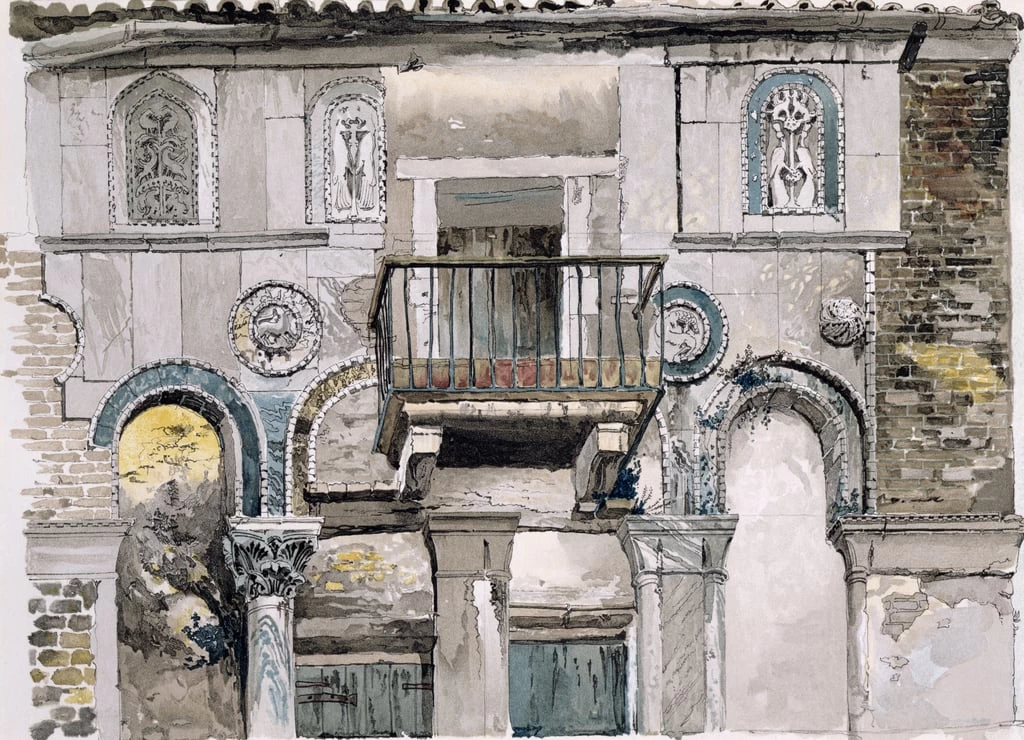 Fondaco dei Turchi, Venezia - Ruskin Museum, Coniston, Cumbria